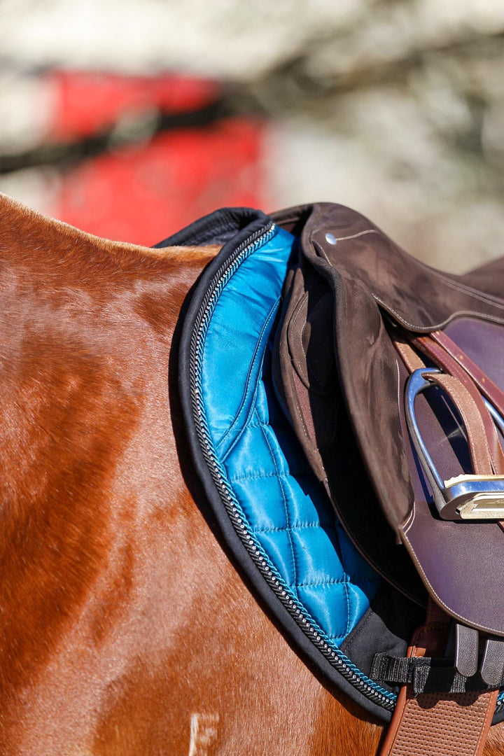 Malibu Barbie Deluxe Satin Saddle Pad - Saddle Pads by Lady Godiva Equestrian - view 4