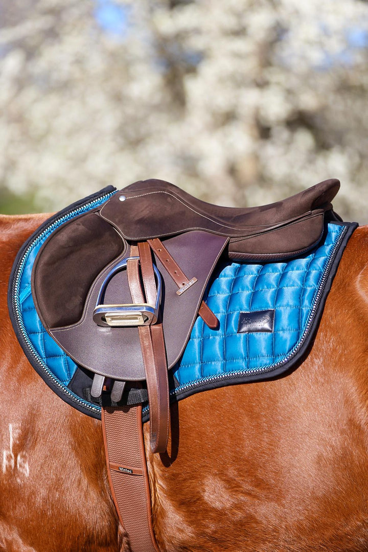 Malibu Barbie Deluxe Satin Saddle Pad - Saddle Pads by Lady Godiva Equestrian - view 7