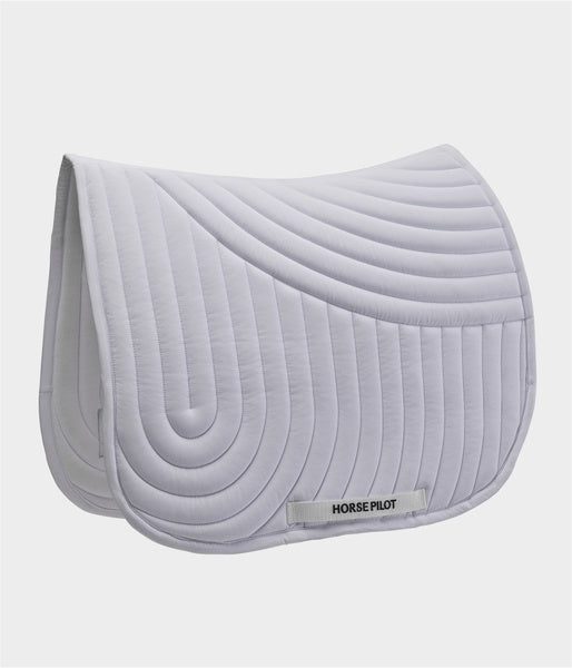 Ergonomic mixed saddle pad