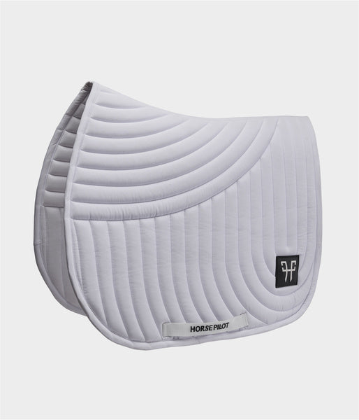Ergonomic mixed saddle pad