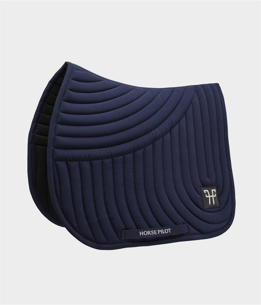 Ergonomic mixed saddle pad