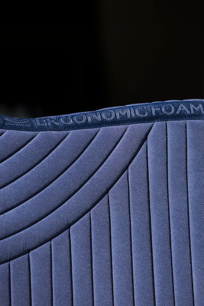 Ergonomic mixed saddle pad