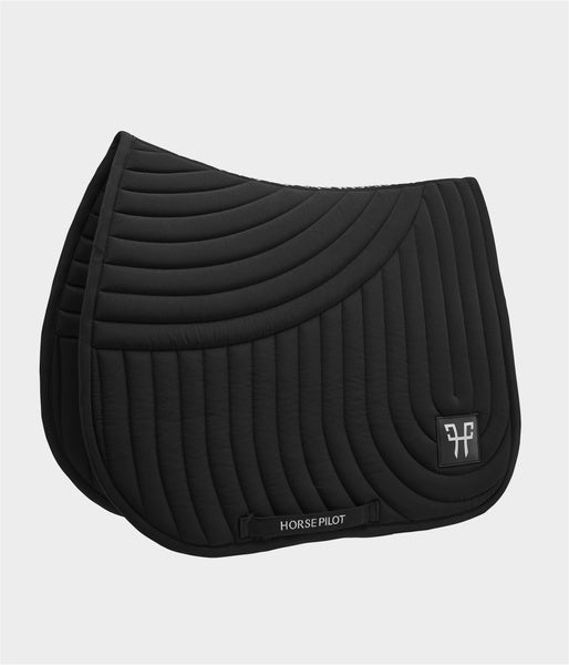 Ergonomic mixed saddle pad