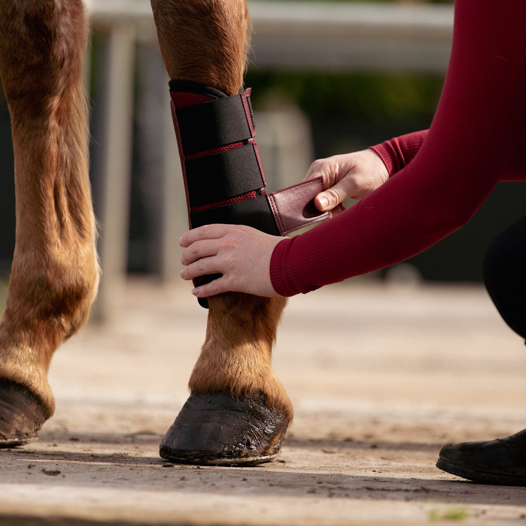 Burgundy Coolflow Brushing Boots