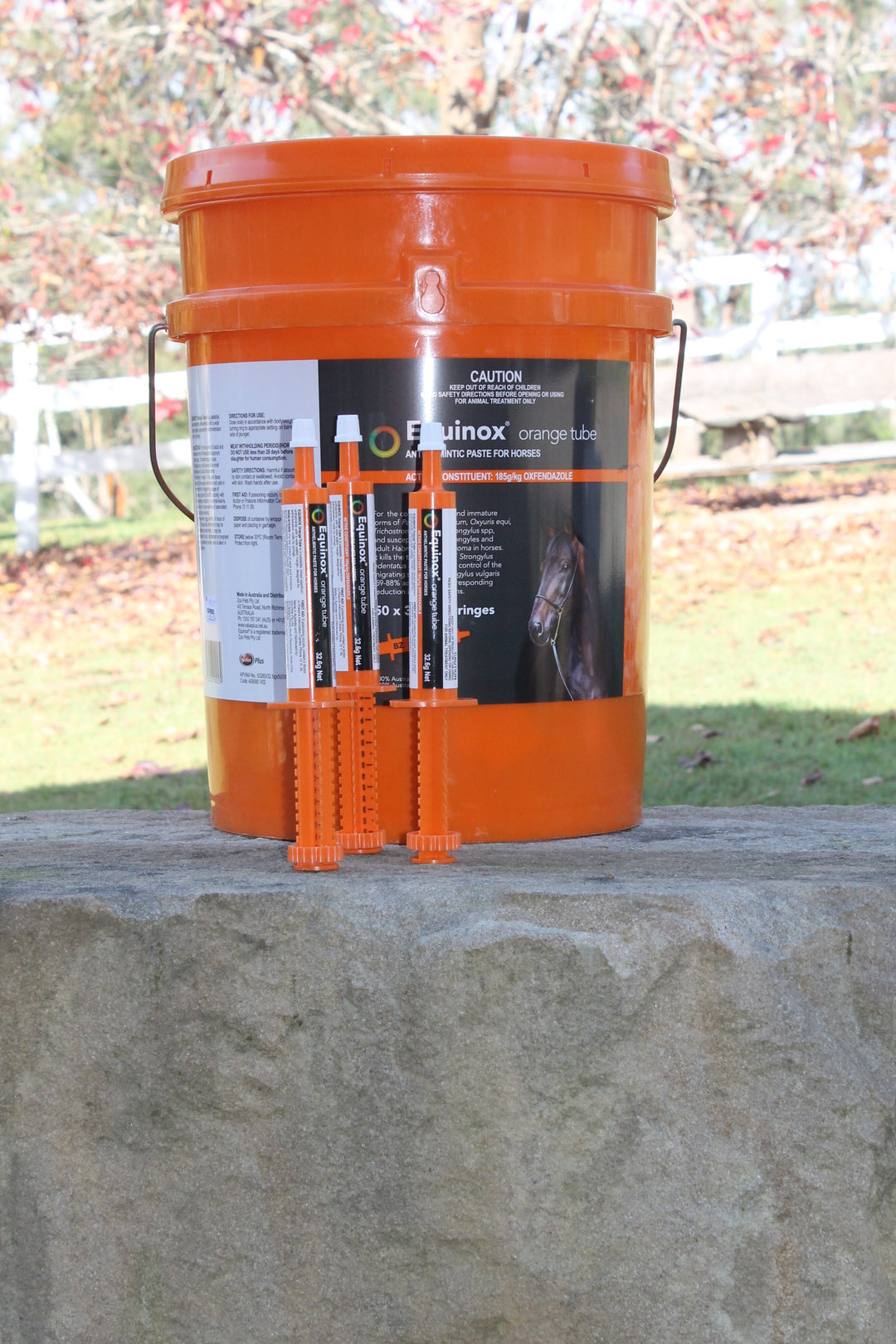 Equinox Horse Wormer Paste - Orange Tube