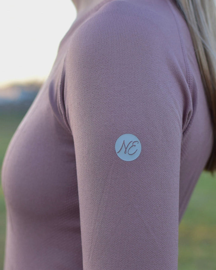 VERA Seamless Long Sleeve | Muted Mauve