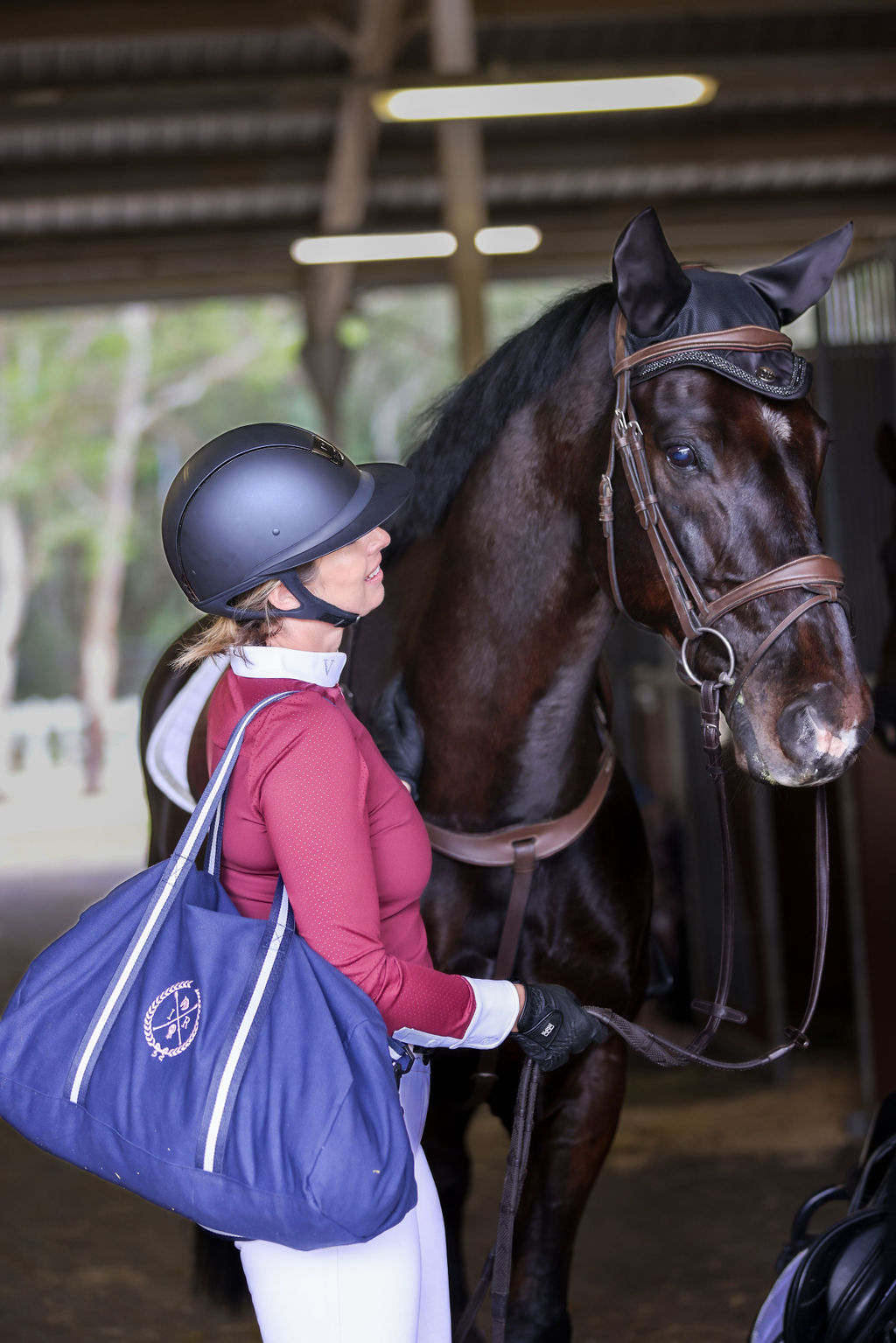 iRide Duffel Travel Bag - Navy