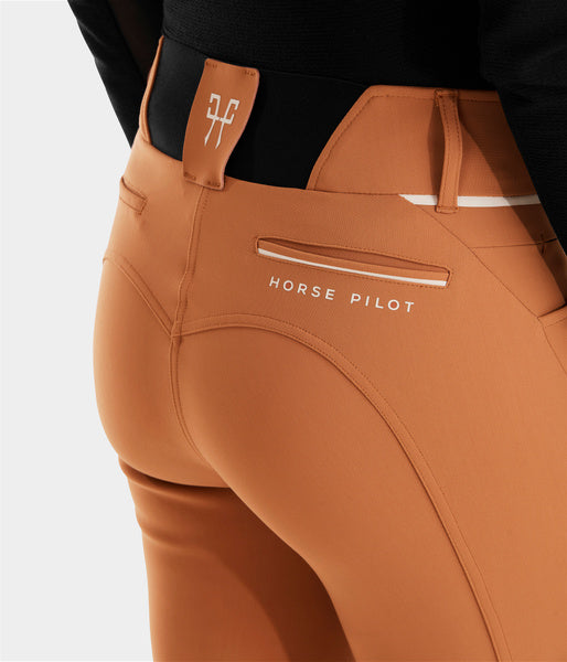 X-Design white second-skin riding trousers