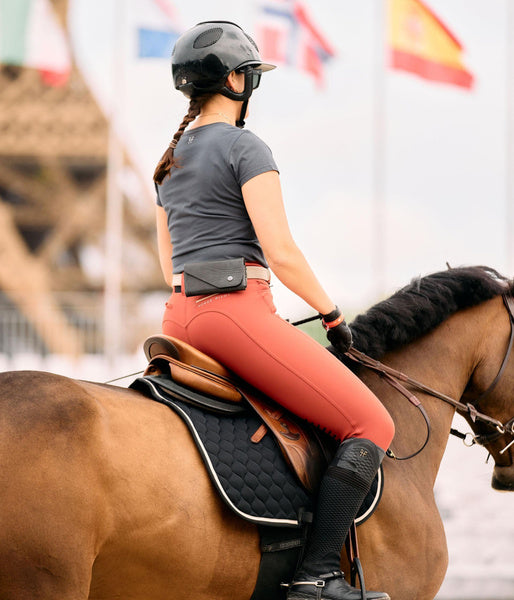 X-Design white second-skin riding trousers