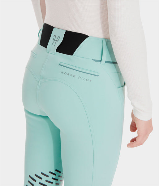 X-Design white second-skin riding trousers