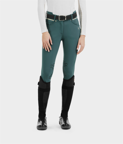 X-Design white second-skin riding trousers
