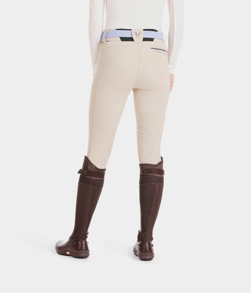 X-Design white second-skin riding trousers