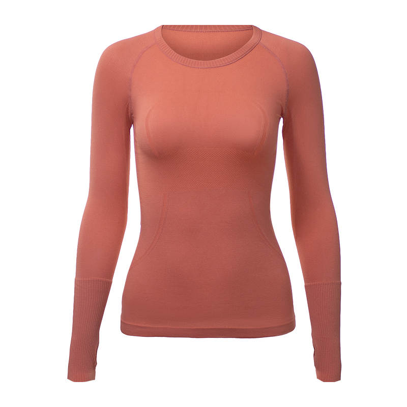 Watermelon LS Seamless Performance Baselayer