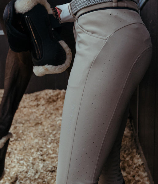 X-Aerotech lightweight white riding trousers