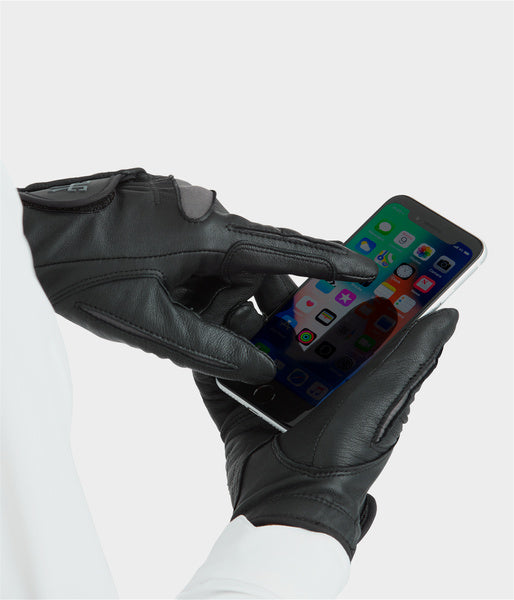 leather gloves
