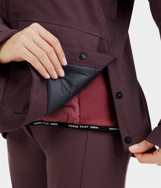 Essential warm riding coat