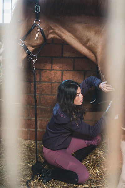 Pampa fleece riding jacket