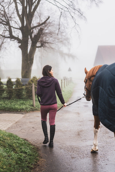 Pampa fleece riding jacket