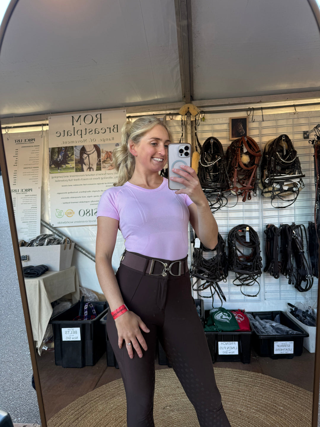 Baby Pink SS Seamless Performance Baselayer