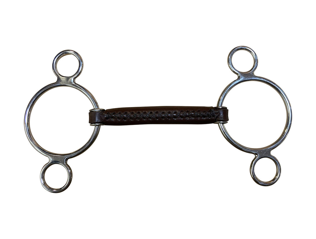 3 ring Round Leather bit