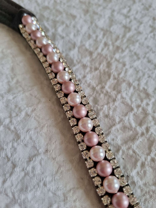 Pink Pearl Browband