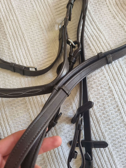 Mia Micklem Style Bridle - Bridles by Lady Godiva Equestrian - view 8