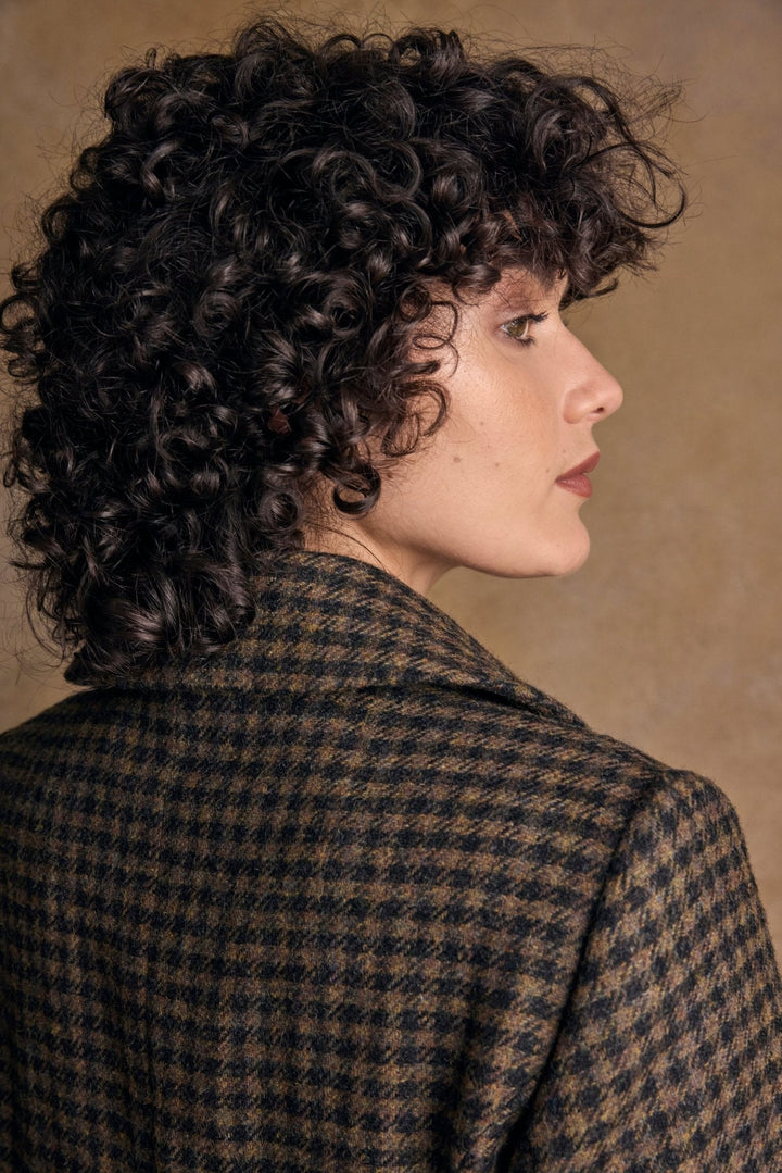 Jack Murphy Ireland - Aimee Tweed Coat - Earth Check - Tweed