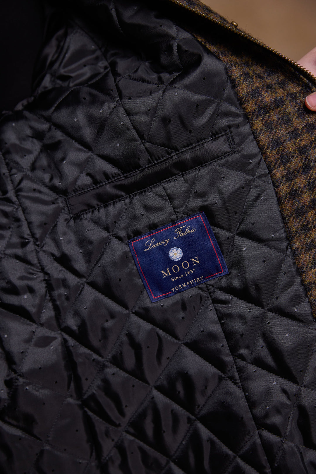 Aine Tweed Jacket - Earth Check