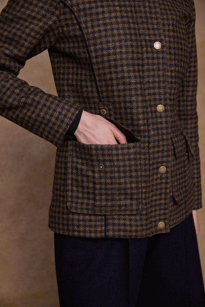 Aine Tweed Jacket - Earth Check