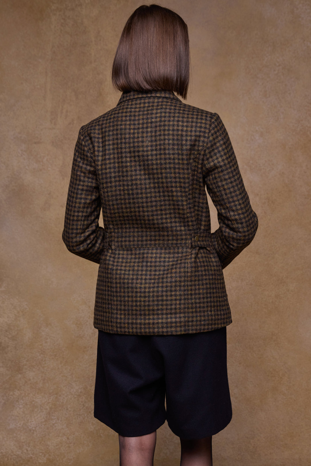 Aine Tweed Jacket - Earth Check