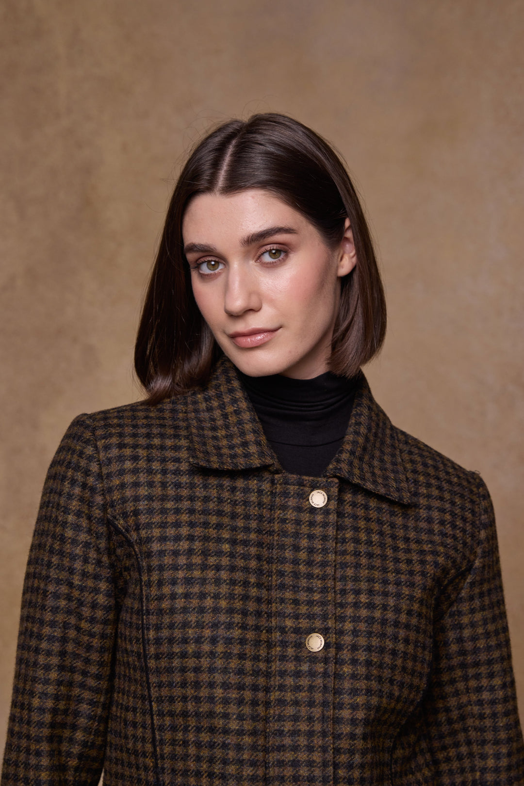 Aine Tweed Jacket - Earth Check