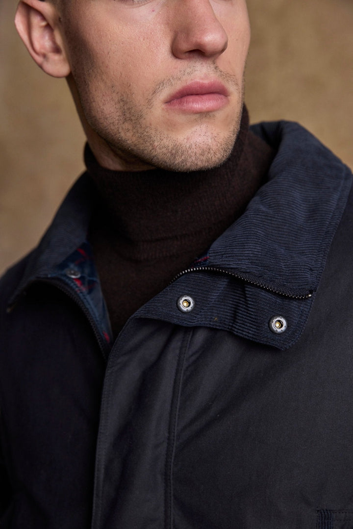 Jack Murphy Ireland - Archie Wax Jacket - Navy - Wax