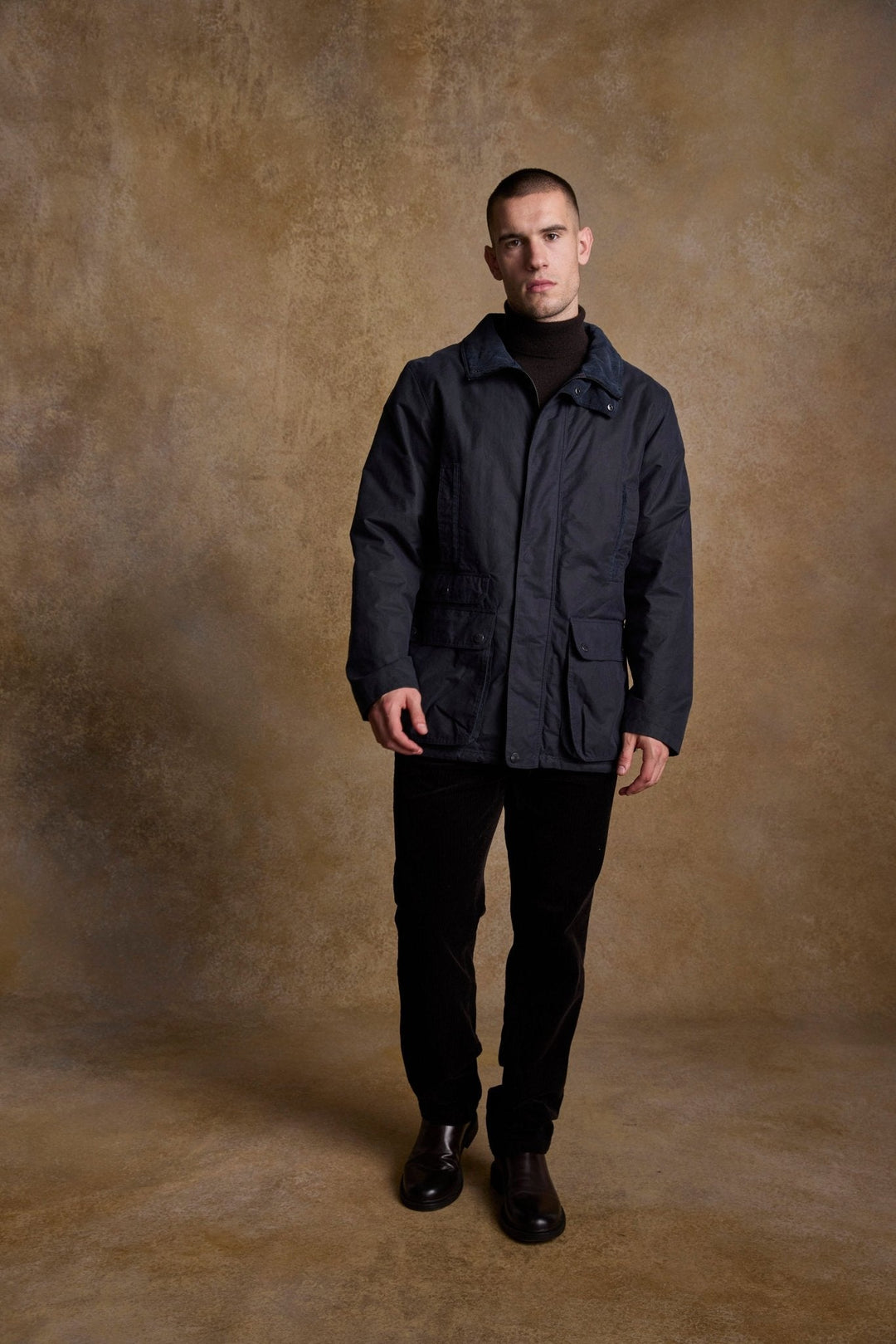 Jack Murphy Ireland - Archie Wax Jacket - Navy - Wax