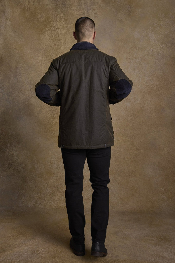 Jack Murphy Ireland - Archie Wax Jacket - Olive - Wax