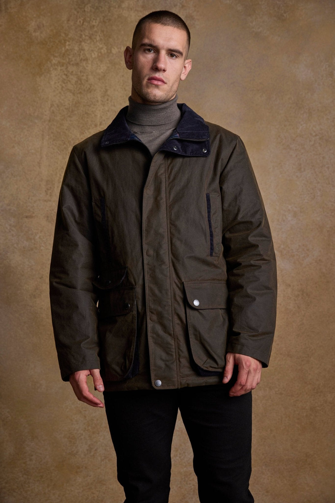 Jack Murphy Ireland - Archie Wax Jacket - Olive - Wax