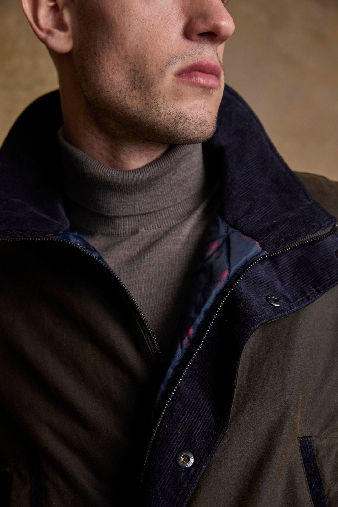 Jack Murphy Ireland - Archie Wax Jacket - Olive - Wax