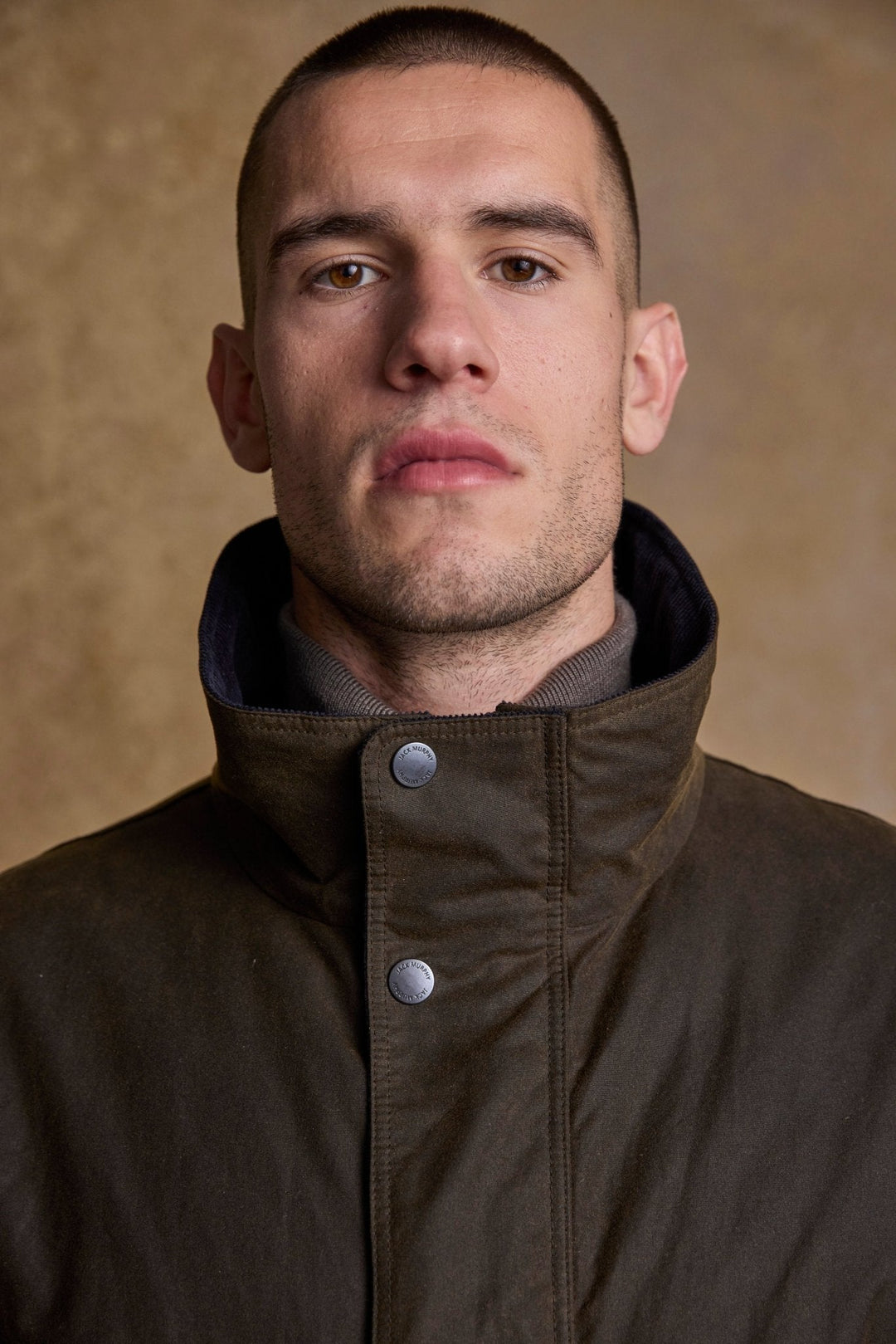 Jack Murphy Ireland - Archie Wax Jacket - Olive - Wax