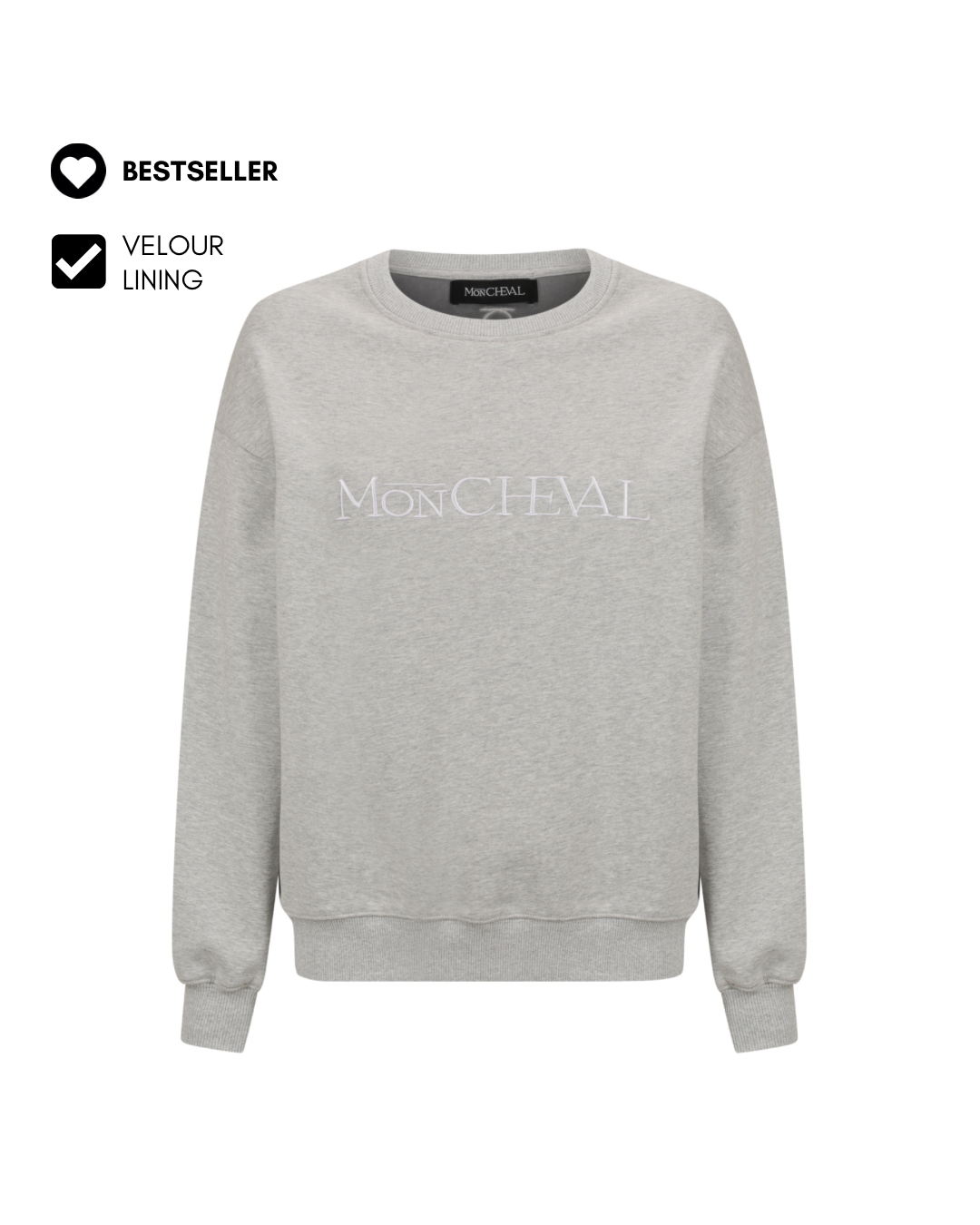 Veera Premium Sweatshirt in Grey