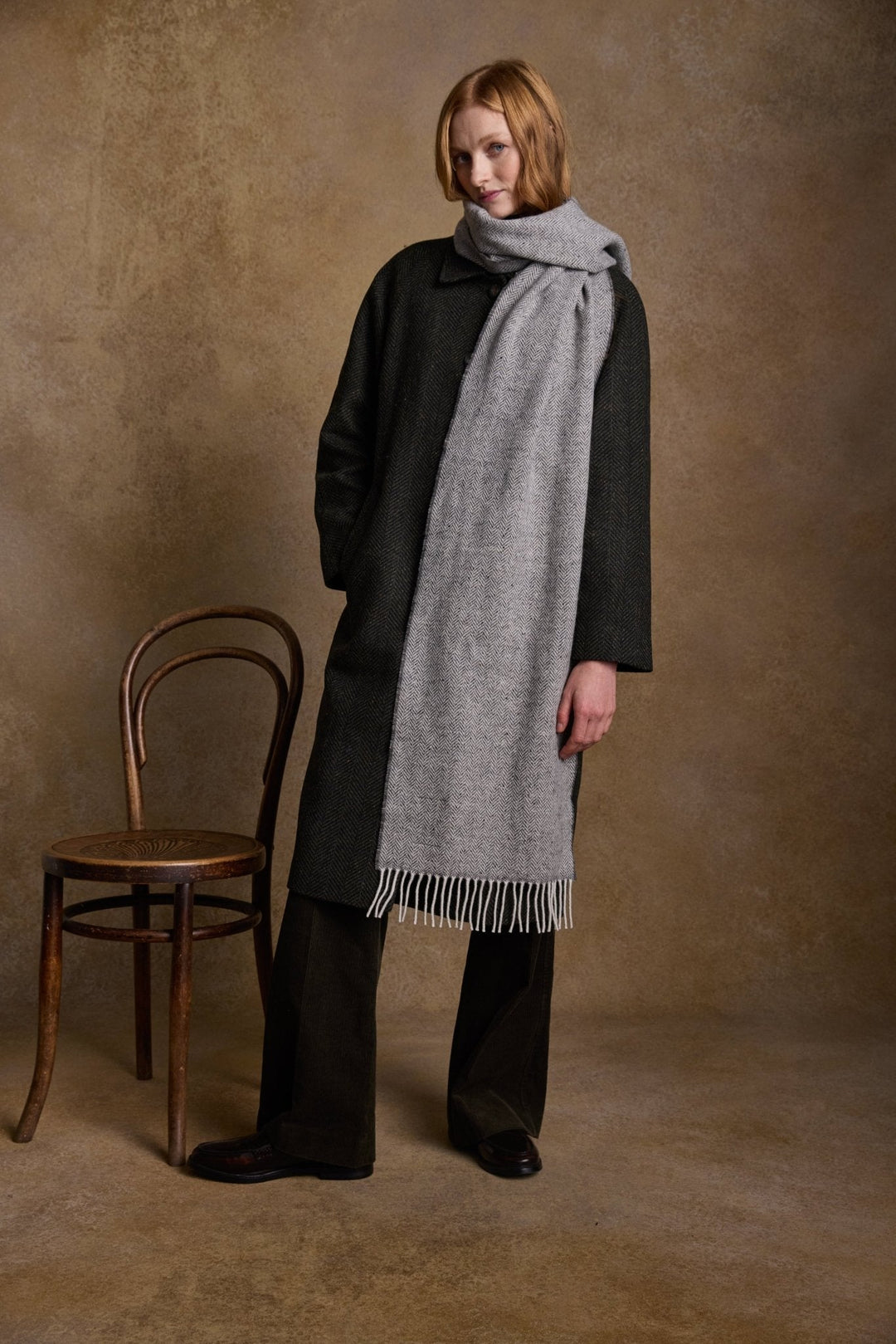 Jack Murphy Ireland - Bonnie Wool Scarf - Soft Grey - Scarf