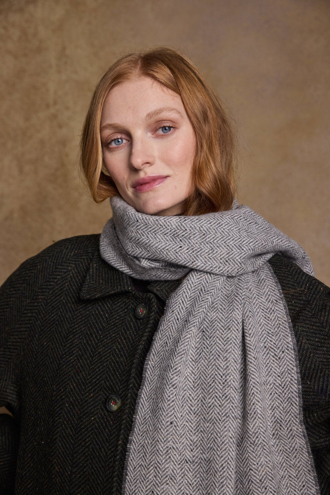 Jack Murphy Ireland - Bonnie Wool Scarf - Soft Grey - Scarf