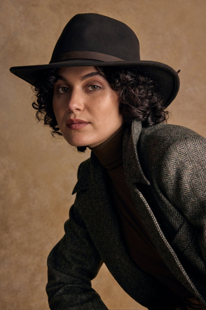 Jack Murphy Ireland - Boston Felt Hat - Brown - Hats