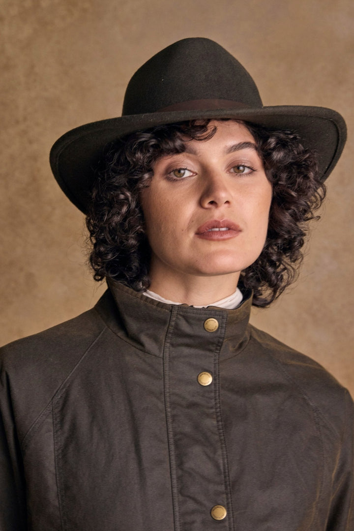 Jack Murphy Ireland - Boston Felt Hat - Olive - Hats