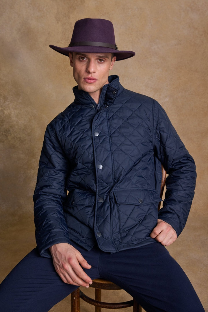 Jack Murphy Ireland - Boston Felt Hat - Plum - Hats