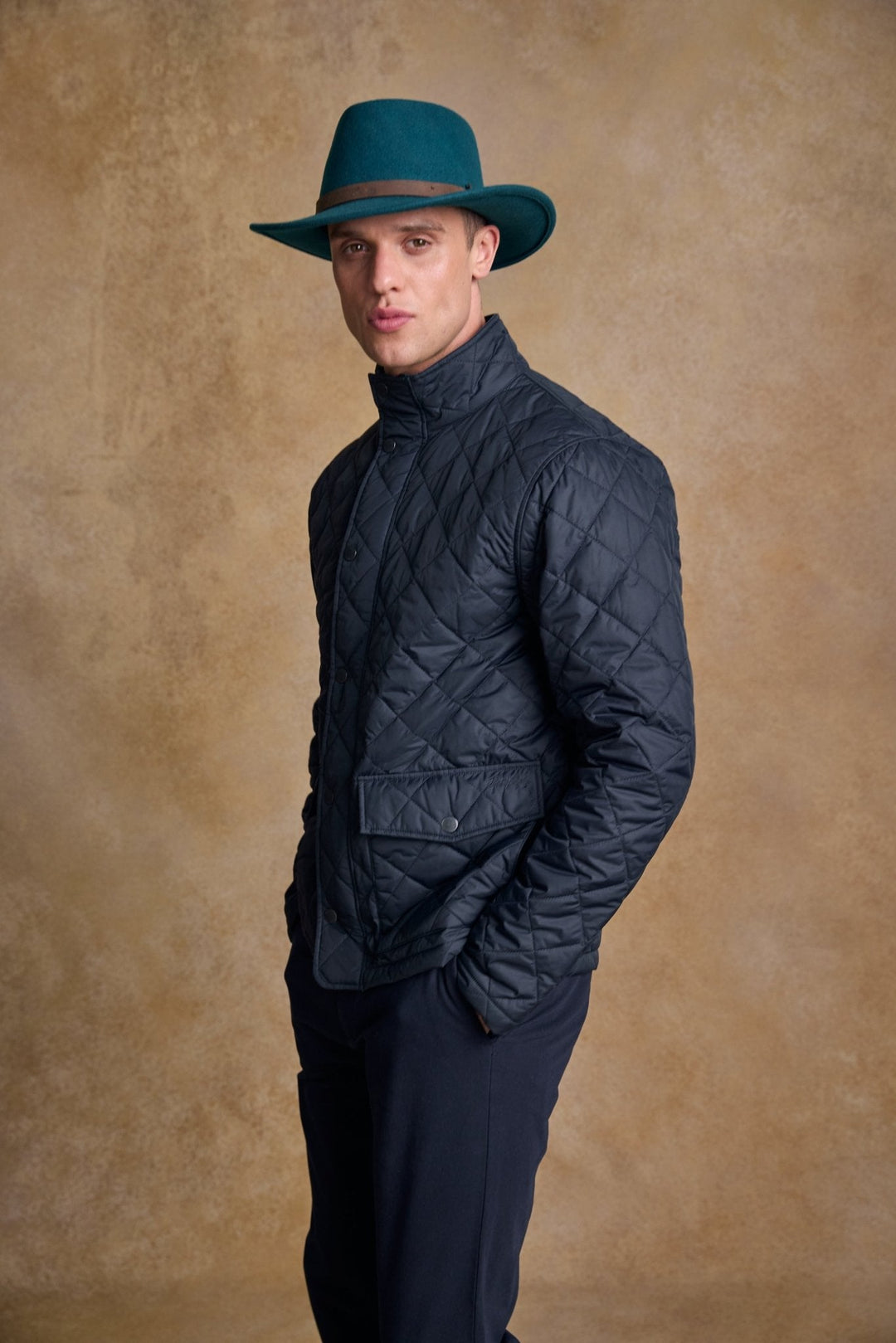 Jack Murphy Ireland - Boston Felt Hat - Teal Green - Hats