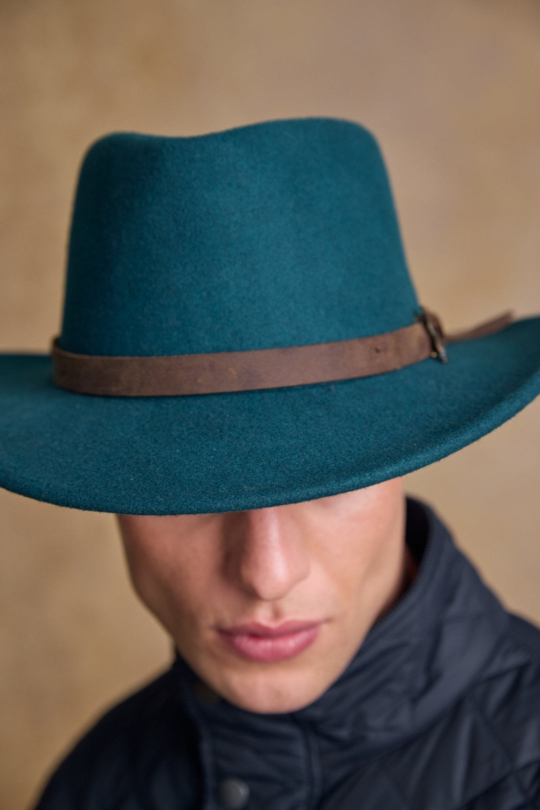 Jack Murphy Ireland - Boston Felt Hat - Teal Green - Hats