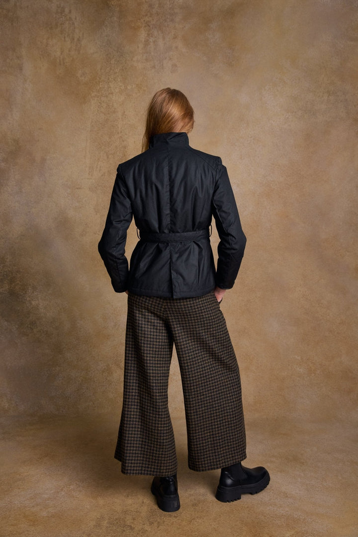 Jack Murphy Ireland - Cara Utility Wax Jacket - Black - Wax