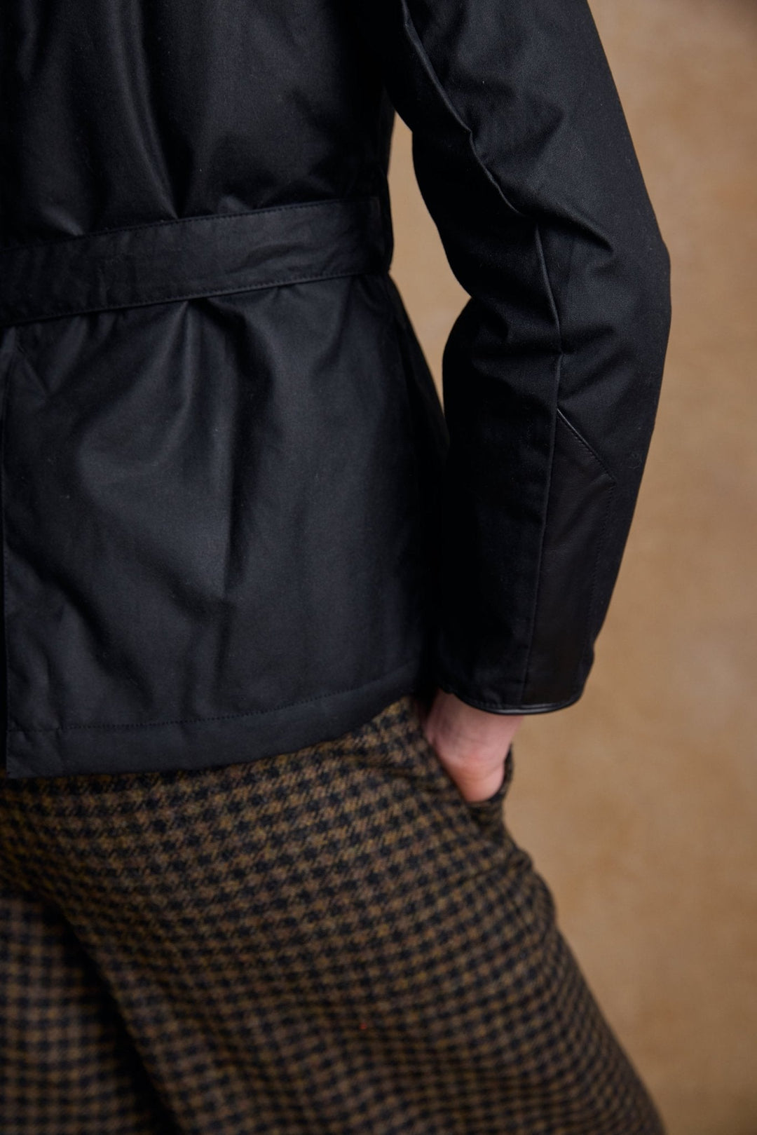 Jack Murphy Ireland - Cara Utility Wax Jacket - Black - Wax
