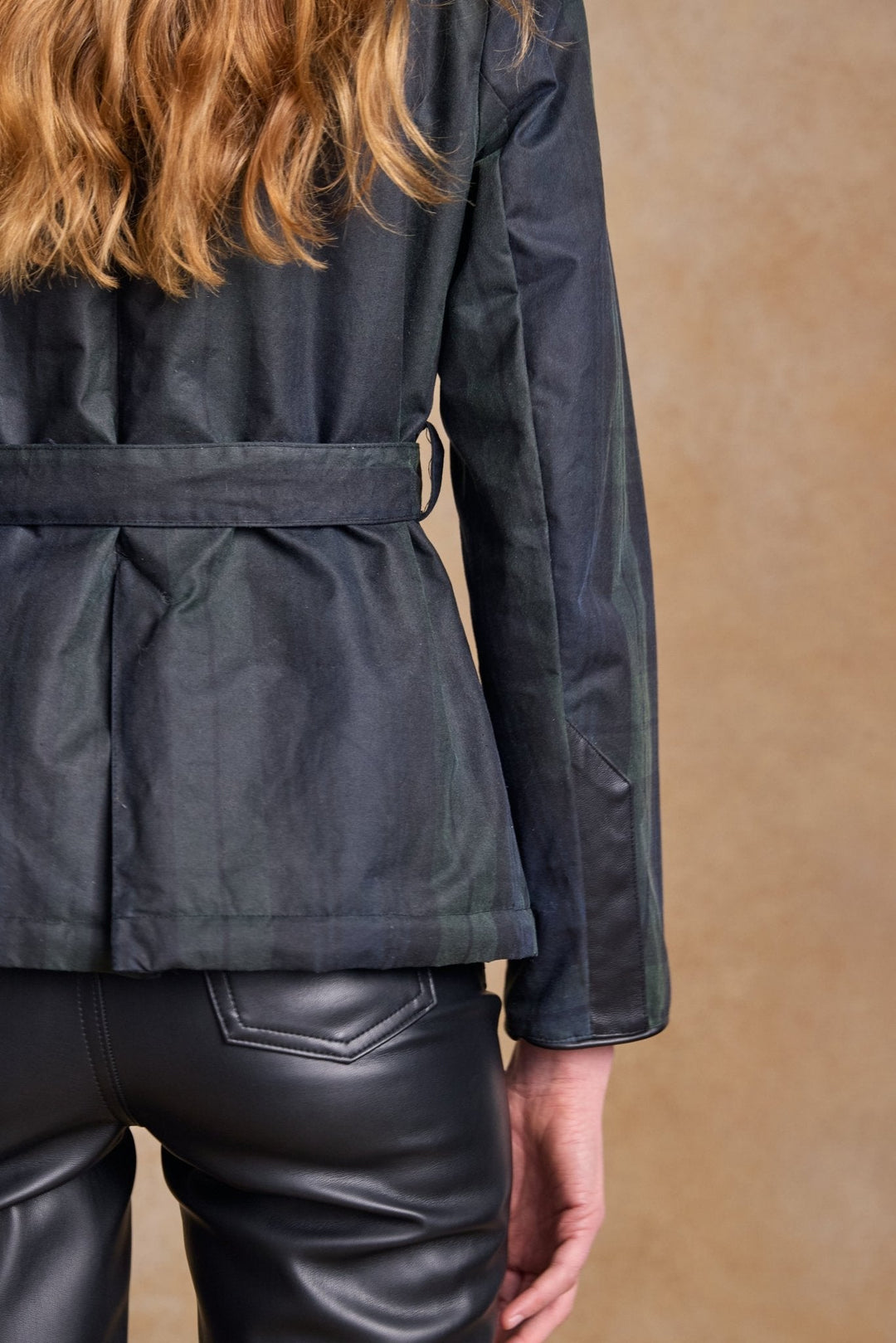 Jack Murphy Ireland - Cara Utility Wax Jacket - Blackwatch - Wax