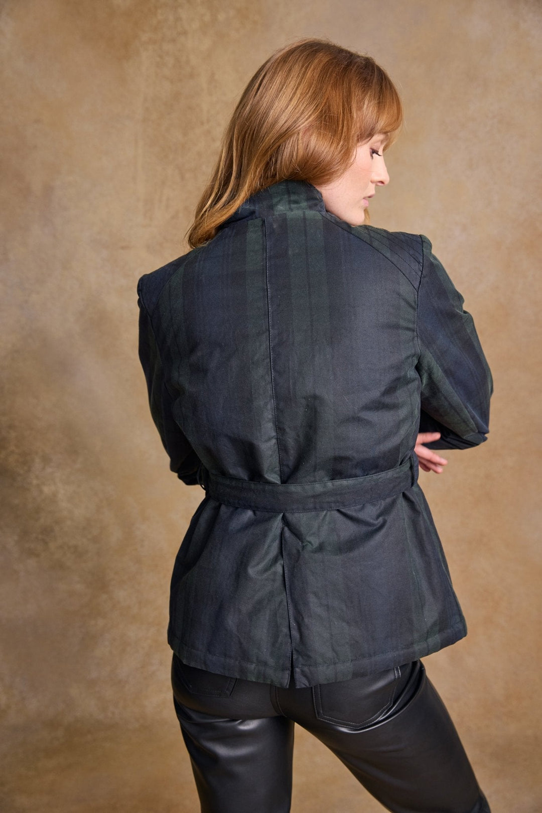 Jack Murphy Ireland - Cara Utility Wax Jacket - Blackwatch - Wax