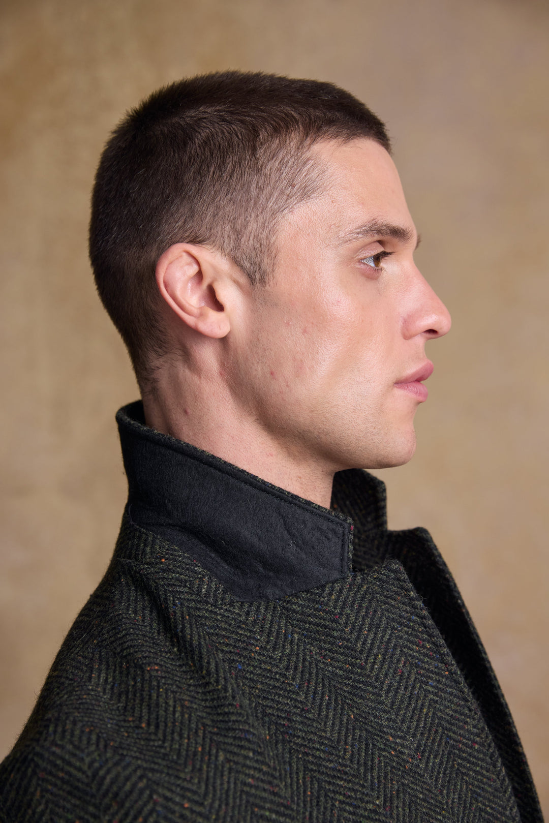 Cian Tweed Blazer - Donegal Pine Herringbone